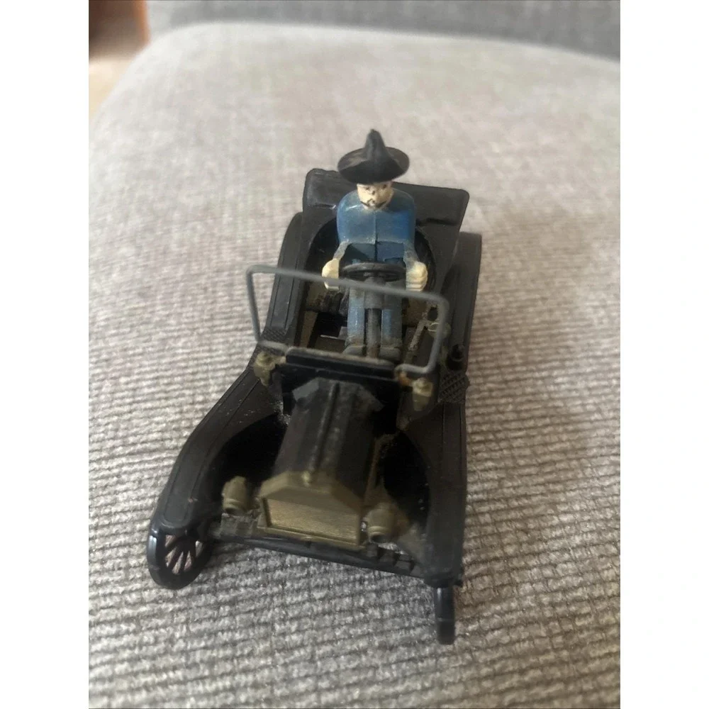 Vintage Model T 1910 Ford Roadster Plastic With Driver 1950s